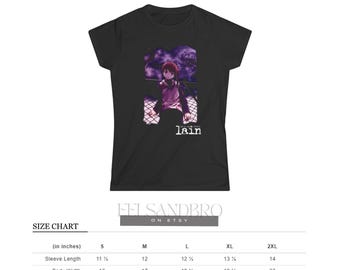 serial experiments lain Tシャツ black XL 空山 s-l400.png