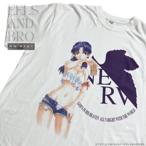 Maglietta NERV di Misato Katsuragi (scegli la maglietta che preferisci!)