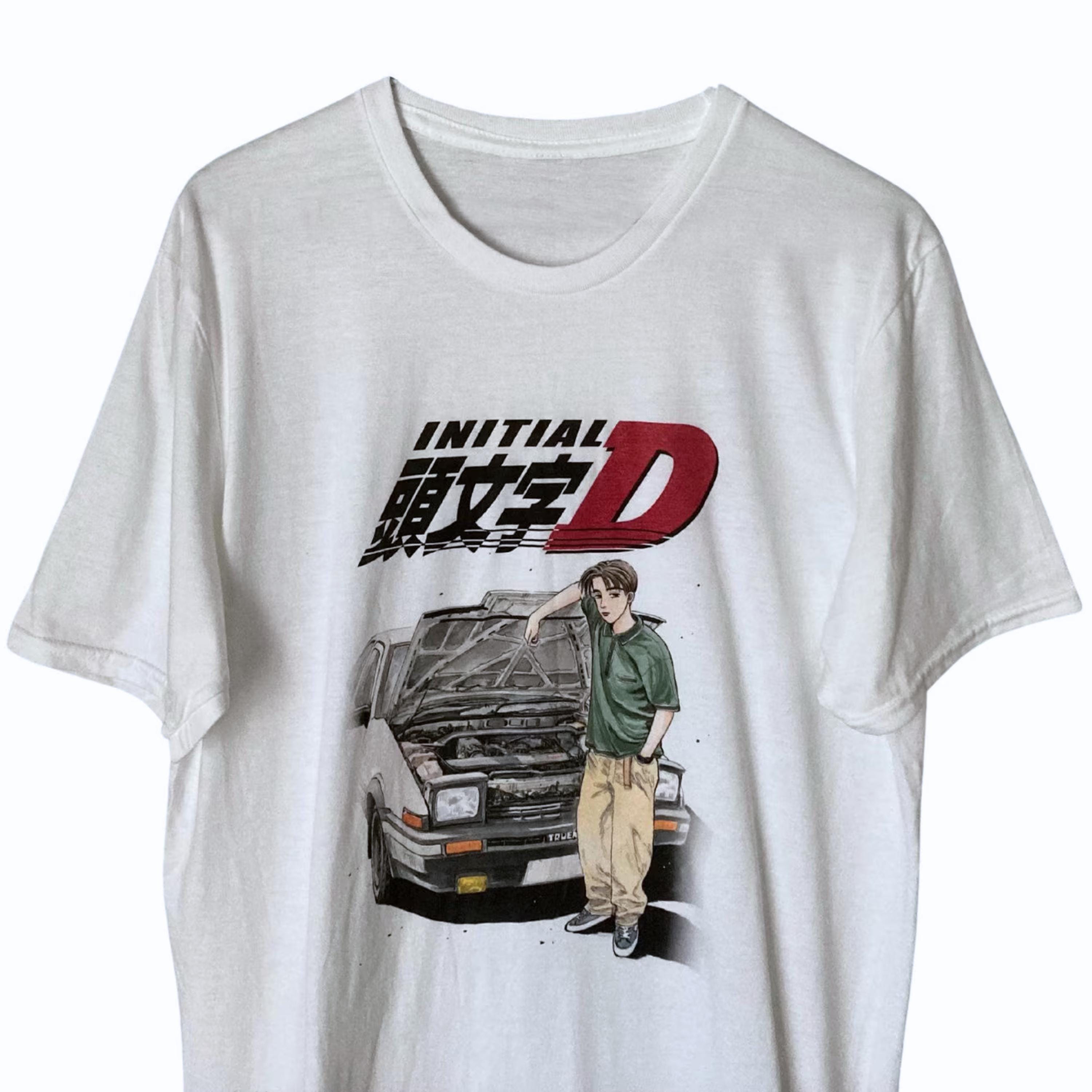 series☆頭文字DコラボINITIALD AE86 Graphic Tshirts(2color) INITIAL D - Unisex TSHIRT - Etsy