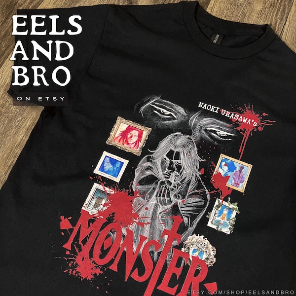 MONSTER Dr. Tenma, Johan Liebert - (choose your t-shirt or sweatshirt option)