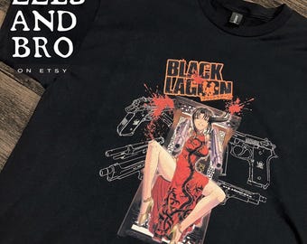 BLACK LAGOON REVY cotton t-shirt  - (choose your t-shirt or sweatshirt option)