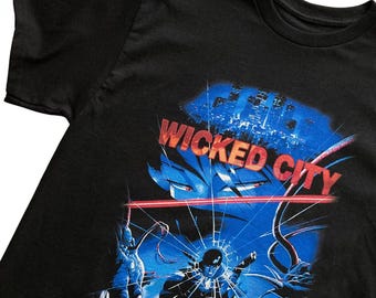 00s WICKED CITY 妖獣都市　アニメ　tシャツ 希少 00s Wicked City ビンテージアニメ Tシャツ 妖獣都市 XL - メルカリ
