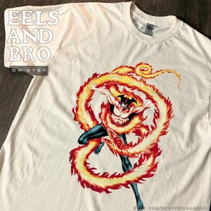 FLAME AMON TSHIRT - (choose your tshirt style)