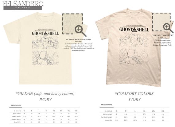 UNISEX Ghost in the Shell (people Love Machines in 2029 A.D.