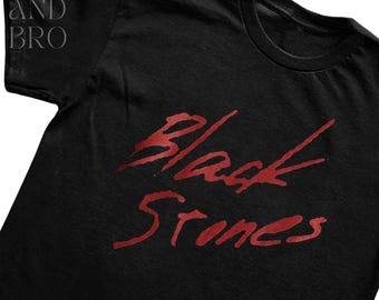 NANA 矢沢あい BLACK STONES Tシャツ Sサイズ NANA × KINGLYMASK コラボBLACKSTONES(ブラスト) & TRAPNEST
