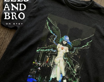 Cyber Angel Motoko Kusanagi - Ghost in the shell T-SHIRT (choose your t-shirt option)