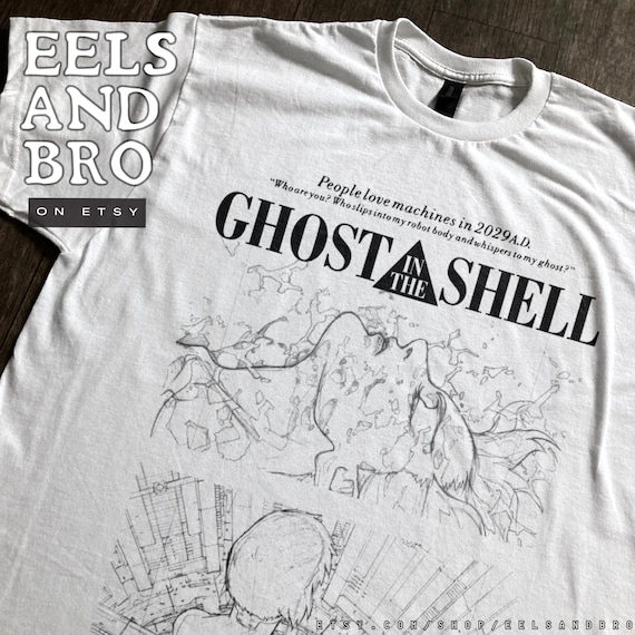 UNISEX Ghost in the shell (people love machines in 2029 A.D.) Motoko Kusanagi "Major" T-SHIRT
