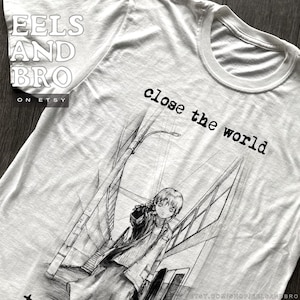 LAIN / Close the World Open the Next / Serial Experiments Lain BLACK Ver. T-Shirt