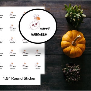 Printable Halloween Stickers,  Halloween stickers for gift bags or just for fun,  Instant Download and print