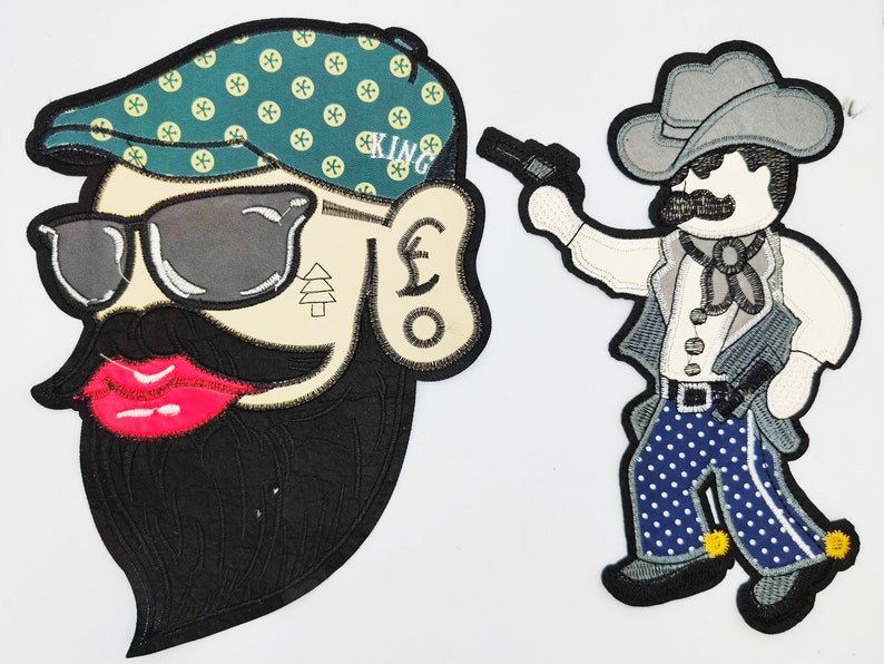 Embroidered Applique Coat Sew-on Patch for Jacket Iron-on Factory Custom Embroidered Patch