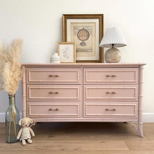 Pink Painted Dresser - Etsy