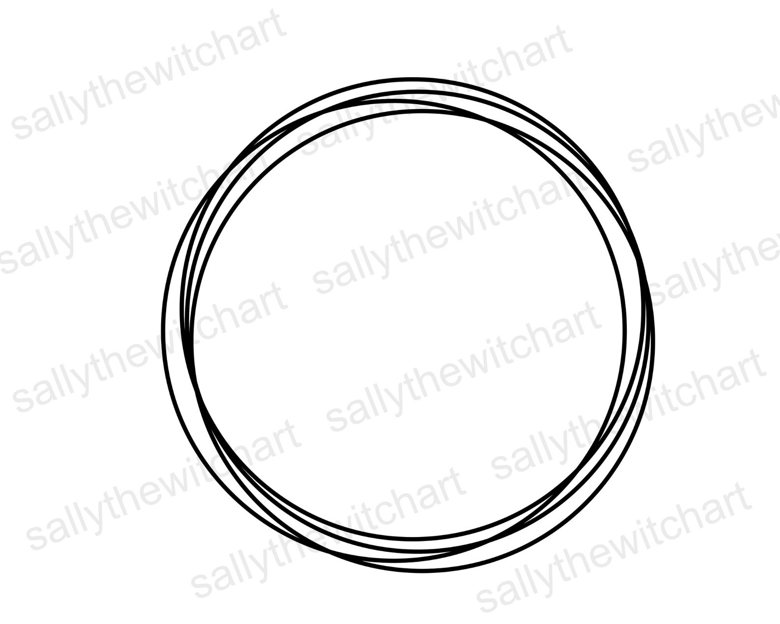 Circle Frame in Png File Circle Border in Png Circle in Png - Etsy