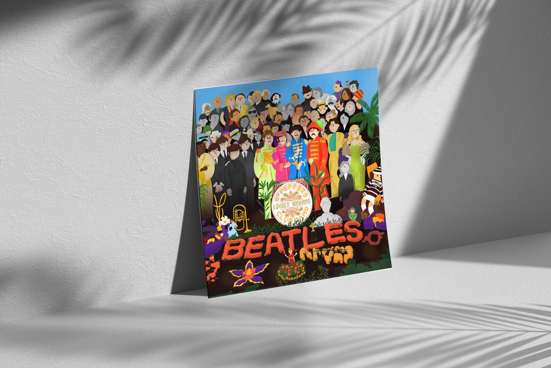 PRINTABLE Beatles Poster / Sgt. Pepper's Lonely Hearts Club Band / Wall ...