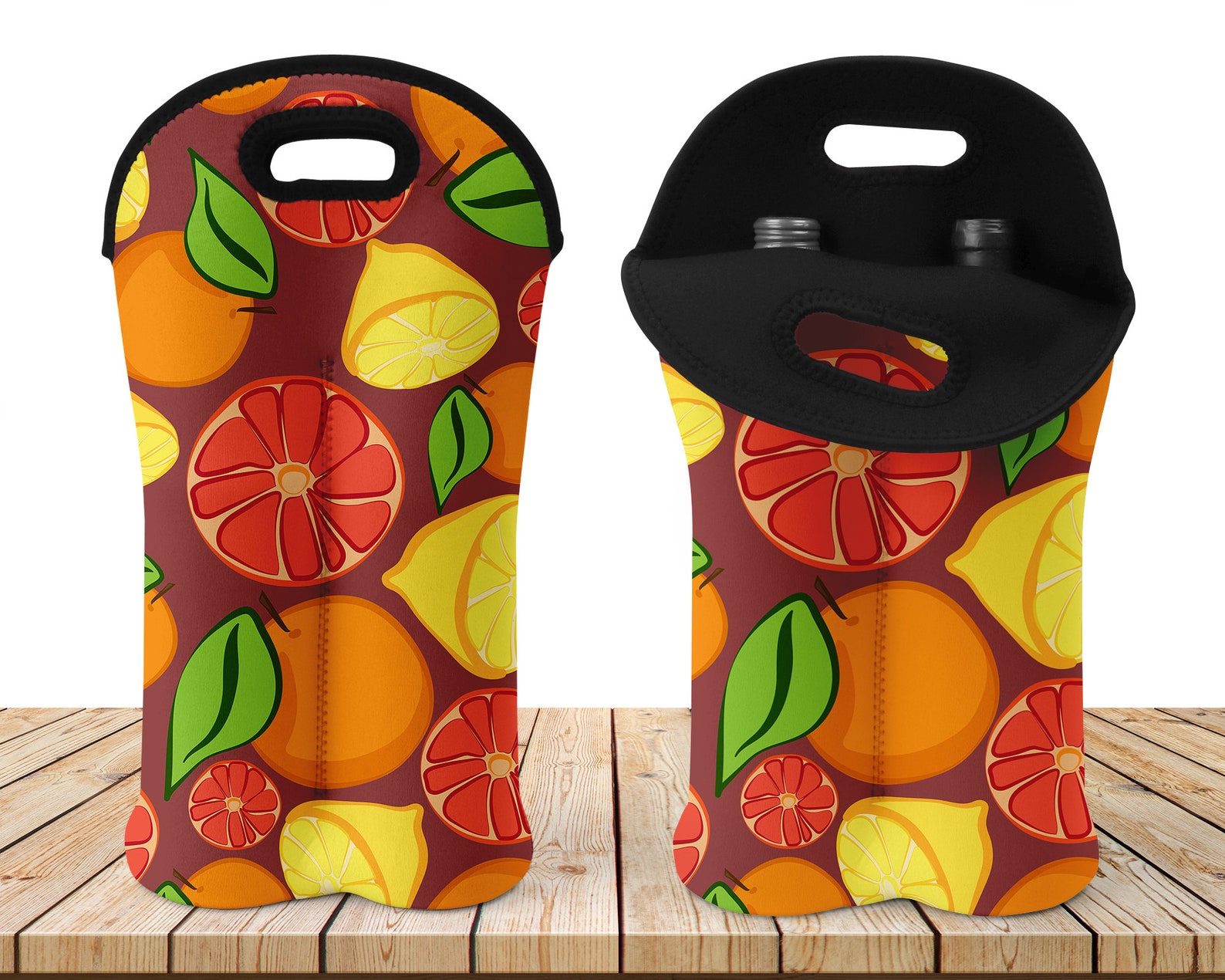 Double Insulated wine cooler tote bag Etsy