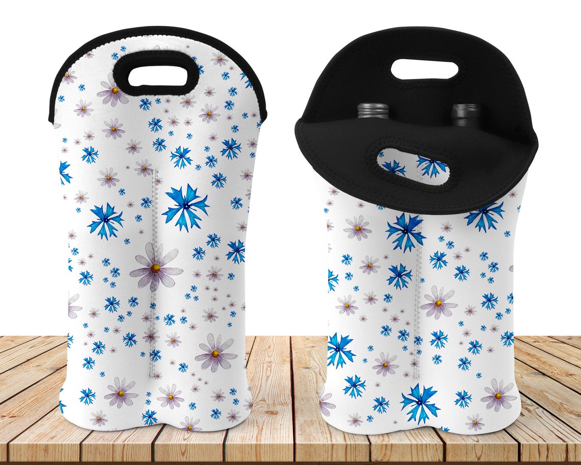 Double Insulated wine cooler tote bag Etsy