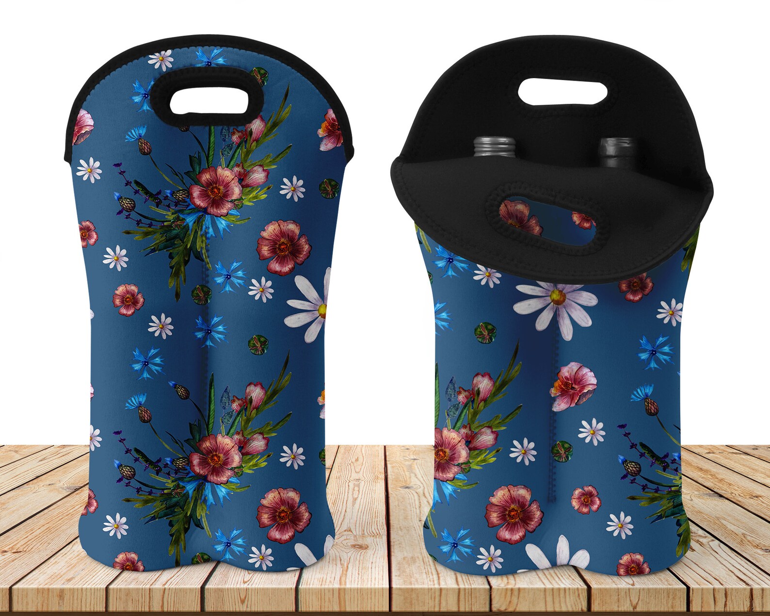 Double Insulated wine cooler tote bag Etsy