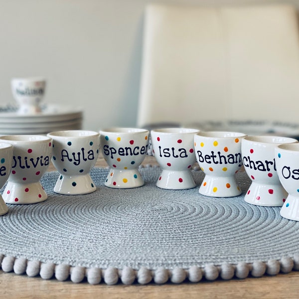 Personalised Porcelain Egg Cup