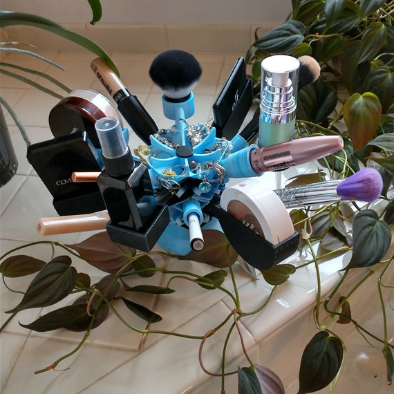 Modular Stackable 3D Printed Makeup and Earring Organizer  Etsy