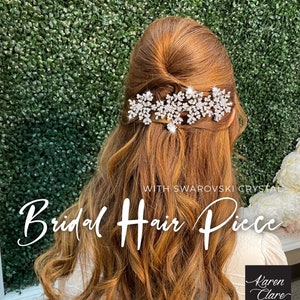 Bridal SWAROVSKI CRYSTAL Hair Accessories Bridal Hair Vine Wedding Hair Accessory Bridal Hair Comb Bridal Headpiece Bride