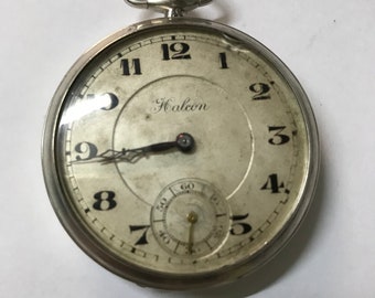 Reloj de bolsillo - Halcon - Plata