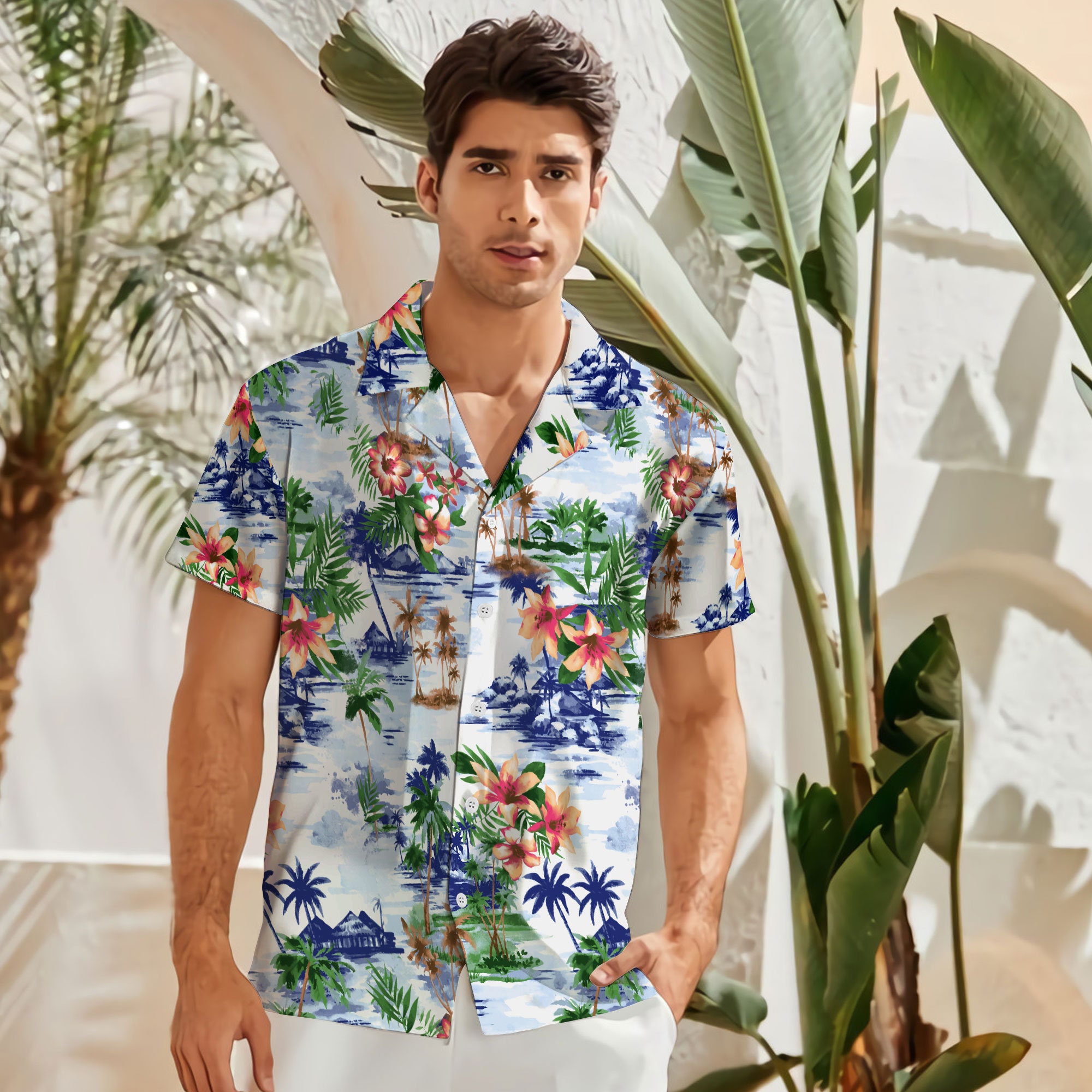 Dri fit shop hawaiian shirt