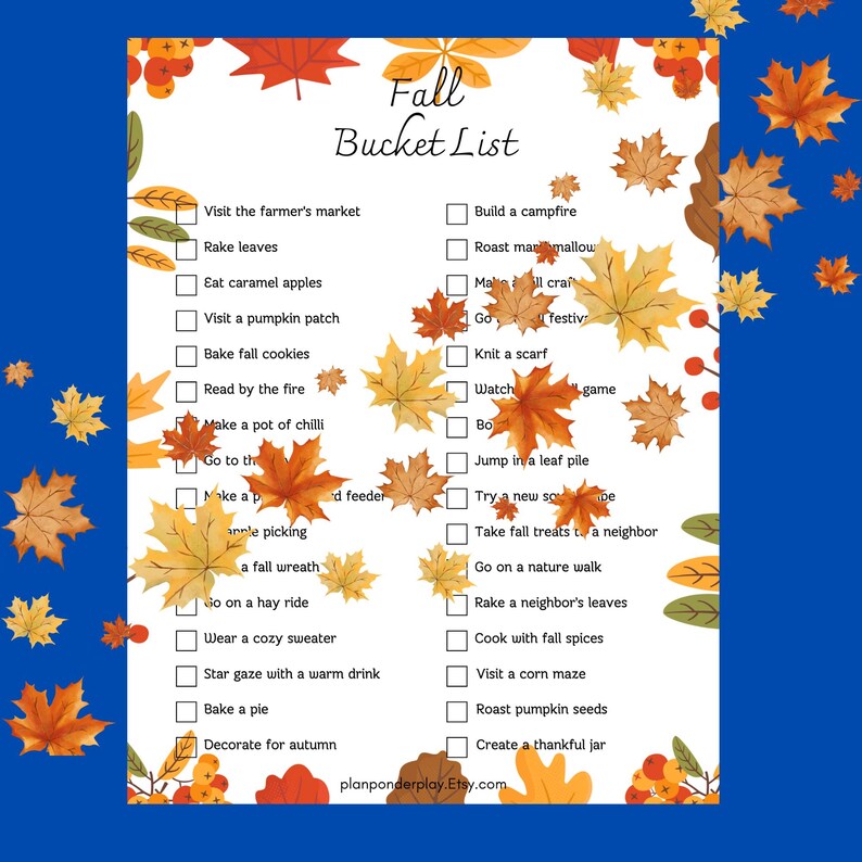 Fall Bucket List: 32 Ideas & Activities | Inspiration for Your Fall Fun ...