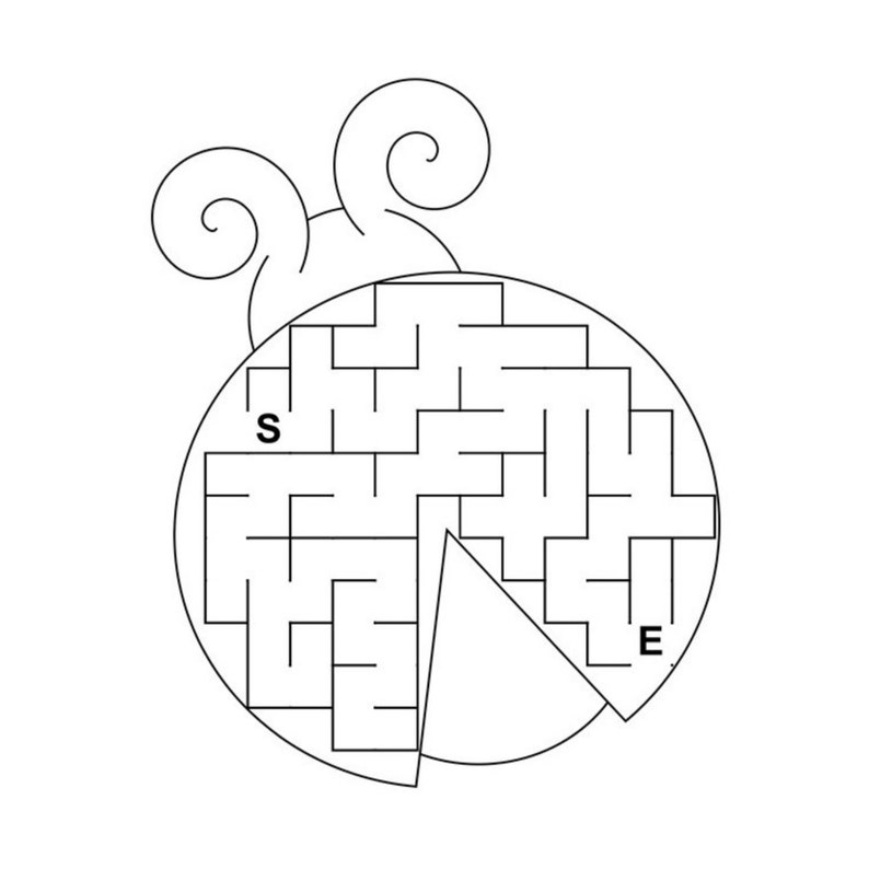 Beetles are A-MAZE-ing / kindergarten readiness mazes / | Etsy