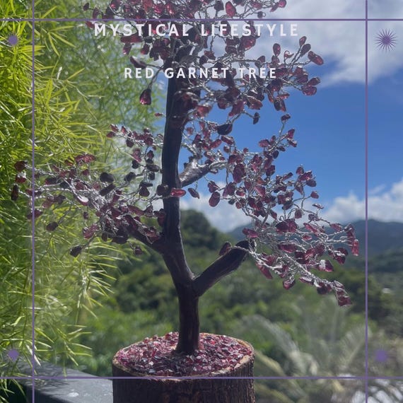 Red Garnet Tree- Mystical Lifestyle