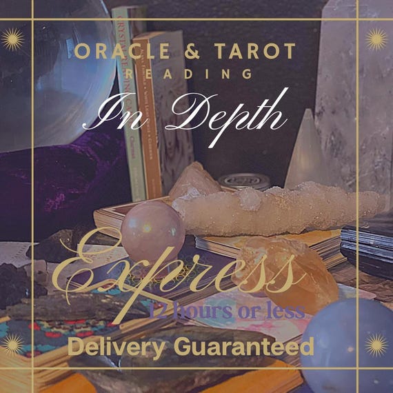 MYSTICAL SERVICE: In Depth Reading - Express Version (Delivery 12 hours or less GUARANTEED)
