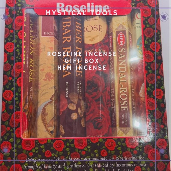 MYSTICAL TOOL: Roseline Incense Gift Set - Hem Incense