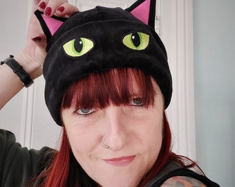 Organic Kitty Blush Beanie Hat