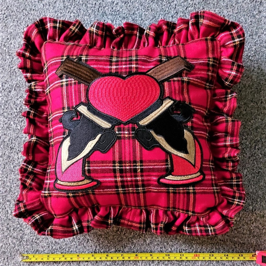 Homeware Tartan Punk Cushion Sustainable Fashion Etsy Homeware Tartan Punk Cushion Sustainable Fashion Etsy