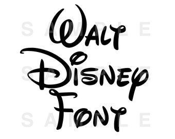 Download Disney Font Etsy
