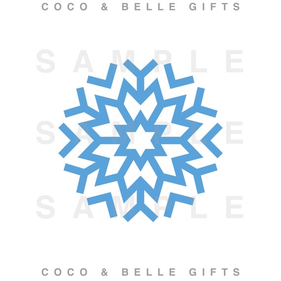 Snowflake Stamps - Coco and Reno