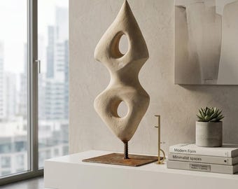 Abstract Ceramic  Sculpture "Infinity"