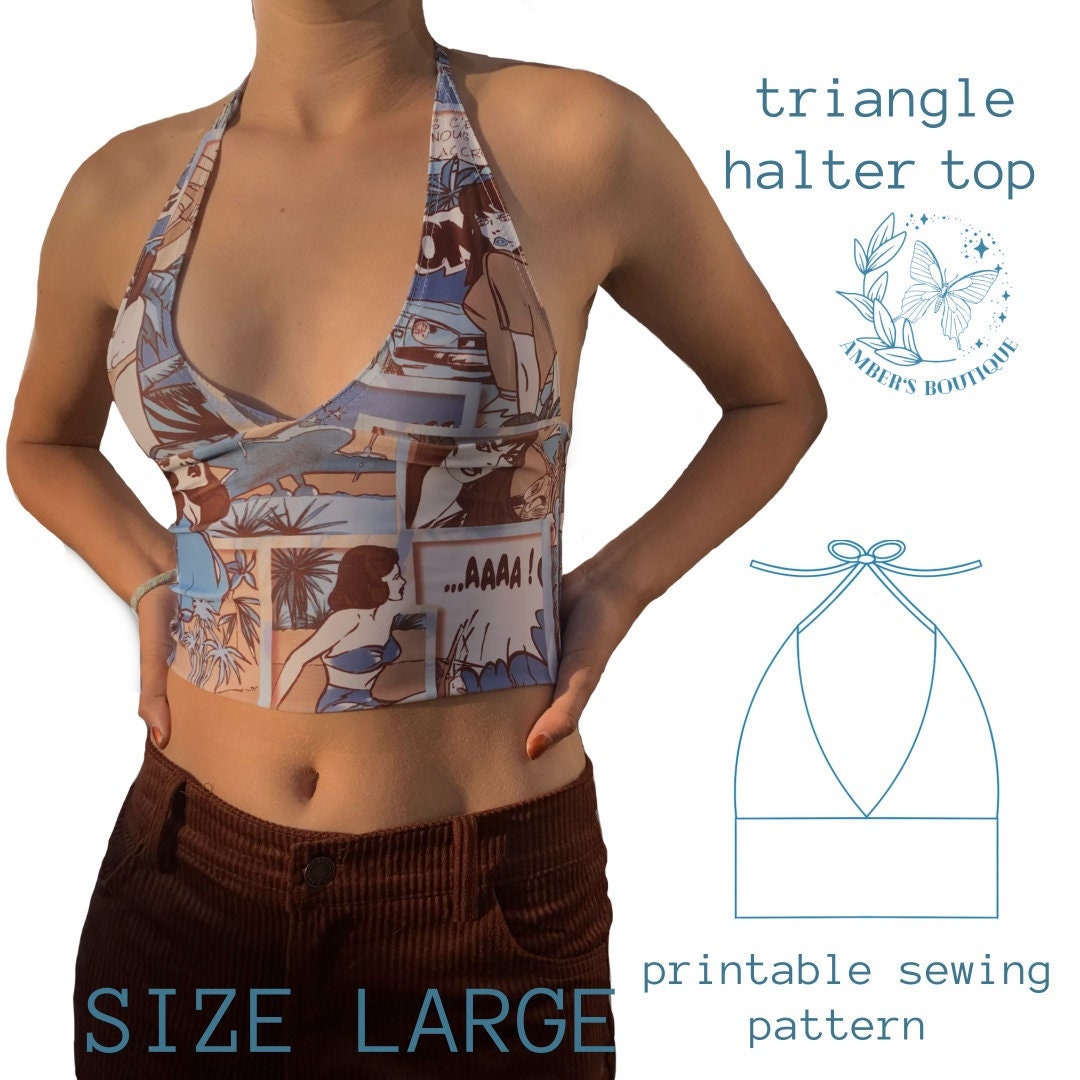 70s Halter Top - Etsy