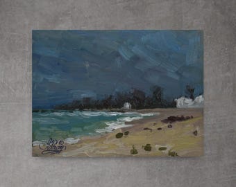 Overcast Beach