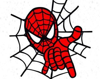Spiderman Svg, Spiderman Png, Kids Shirt Svg, Cartoon Svg, Movie Svg, Hero Svg, Spiderman Clipart, Spider Svg, Red Spiderman Svg, Anime Svg