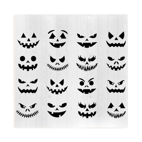 Halloween Svg Bundle, Horror Faces Svg, Vector, Halloween Shirt Svg, Scary Face Bundle,SVG Files,Cricut Files,Cricut Cut Files,Halloween Svg