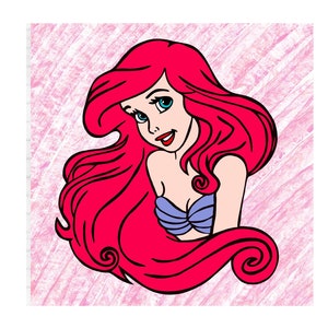 Little Mermaid SVG, Ariel Svg, Ariel Png, Little Mermaid Png, Ariel Mermaid Svg, Dxf, Eps, Ariel Tumbler Svg, Ariel Clipart, Ariel Shirt Svg