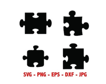 Puzzleteile SVG, Puzzleteil SVG, Puzzle SVG, Puzzleteile Jpg, Puzzleteile Png, Puzzle Aufkleber, Puzzleteile Aufkleber, Eps, Dxf, Becher