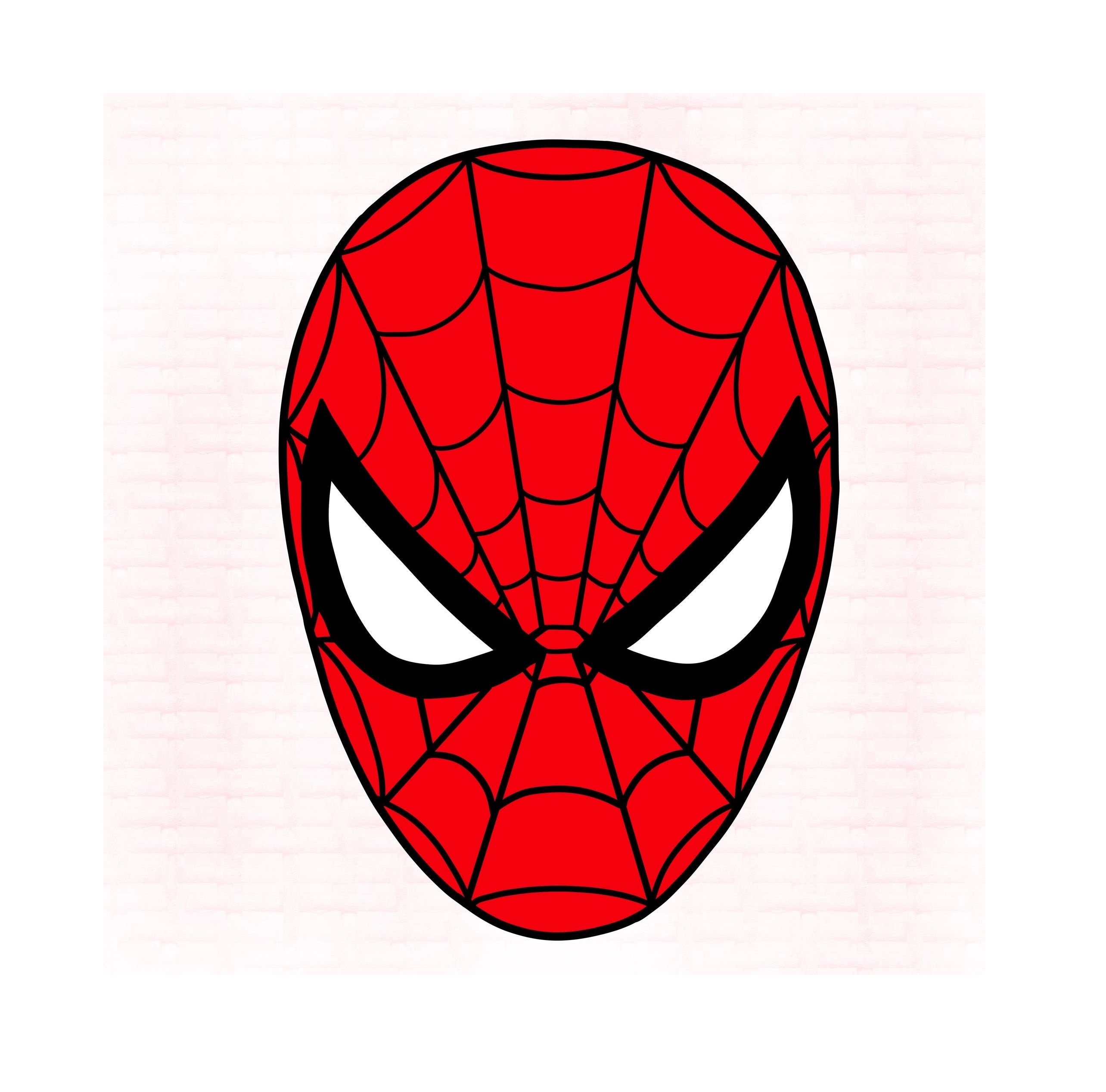Spiderman Svg Spiderman Head Svg Spiderman Mask Svg Etsy Ireland