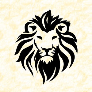 Lion Head SVG, Lion Silhouette, Lion Svg, Lioness Svg, Lion Png, Dxf, Eps, Lion King Svg, Lion King Png, Animal Svg, Wild Animal Svg, Cricut