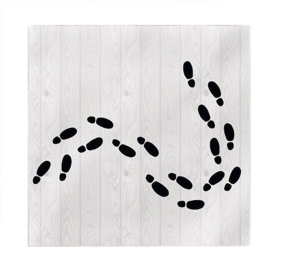 Footprints SVG, Footprints PNG, Footprints Pattern, Detective SVG