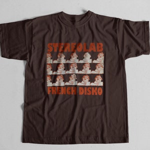 Stereolab - French Disko / Retro / Vintage / Electronic music / Unisex t-shirt