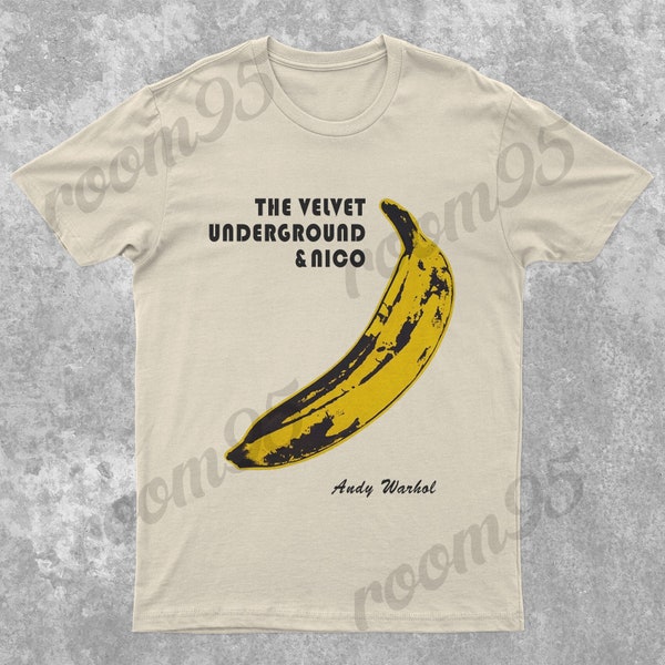 The Velvet Underground & Nico / Velvet Underground Et Nico Banana / vintage / Andy / T-shirt unisexe