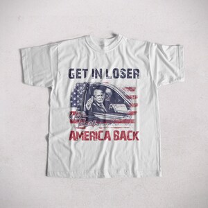 Stap in verliezer, we nemen Amerika terug, Trump 2024 shirt, Trump Funny tee, Trump Republikeinse tshirt,