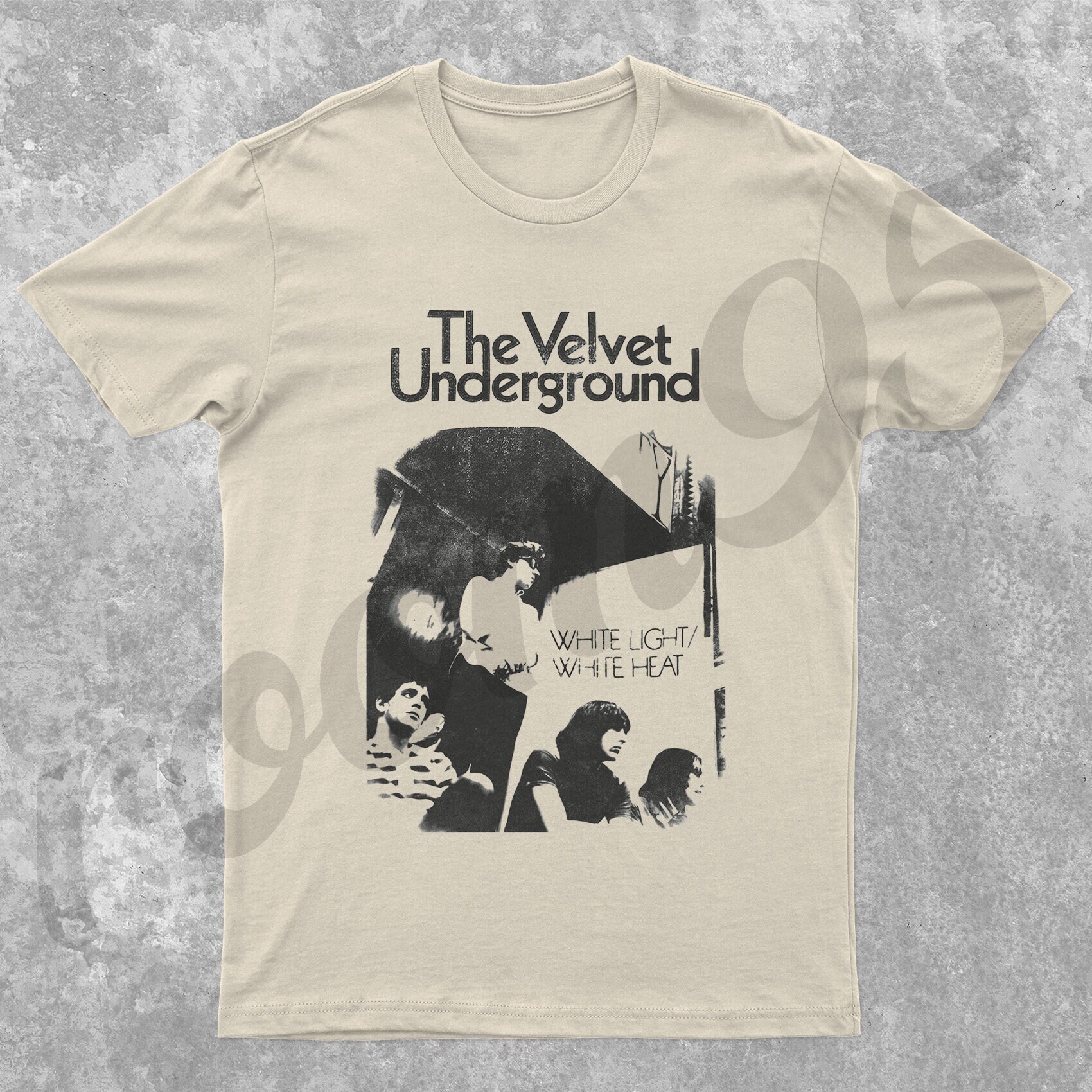 Velvet Underground White Light/white Heat Inspired / Vintage 