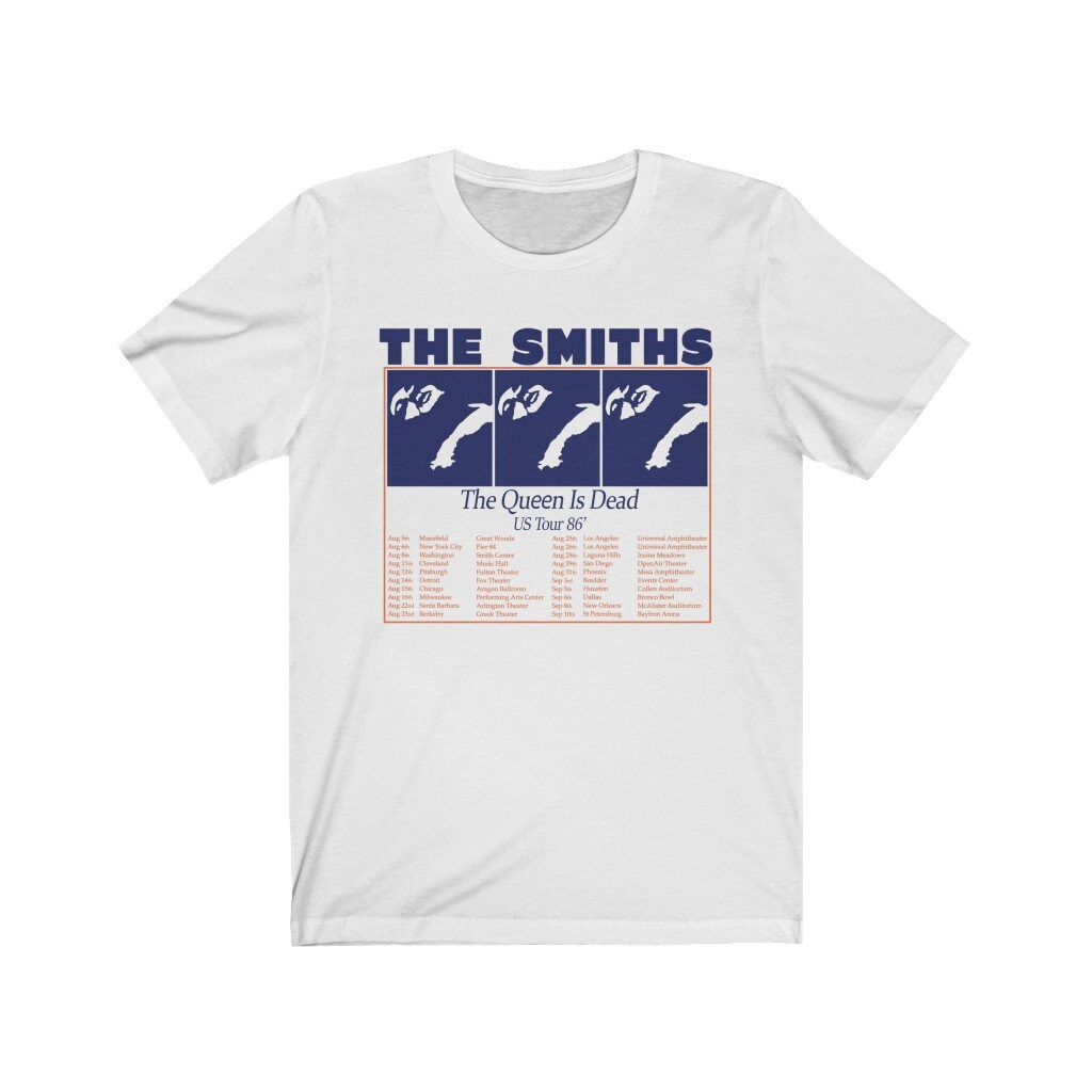 Discover The Smiths The Queen is Dead US Tour 86 shirt / Rock Band / Unisex t-shirt