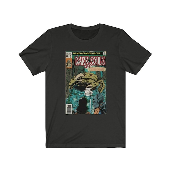 Dark Souls Video Game Comic Serie Estilo vintage Retro Funny Dark  Souls Camiseta unisex